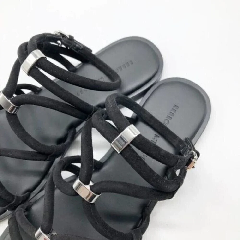 REBECCA MINKOFF Sarle Strappy Black Sandal
